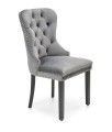 Szare-krzesło-tapicerowane-glam