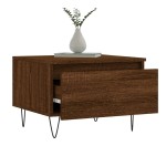 Brązowe stoliki nocne loft - komplet