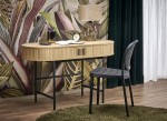 Owalne biurko sekretarzyk w stylu loft
