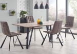 Duży industrialny stół orzech rustykalny 180x90 loft