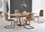 Prostokatny rozkładany stół dąb złoty 160-220 cm