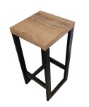 Industrialny hoker stołek barowy loft retro 