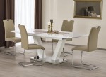 Elegancki biały stół rozkładany 160÷200cm glamour