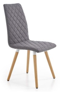 Skandynawskie krzesło z miękkim siedziskiem