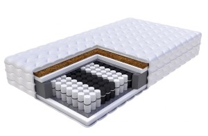 Duży dwustronny materac sprężynowy 180x200 H4