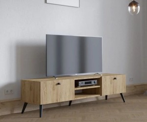 Szafka pod telewizor z regulowaną półką