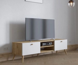 Stolik multimedialny na nóżkach scandi