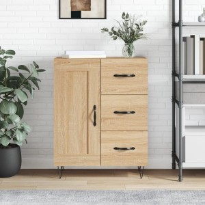 Komoda w stylu loft na nóżkach sonoma