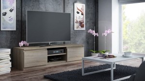 Szafka RTV 140x40 dąb sonoma