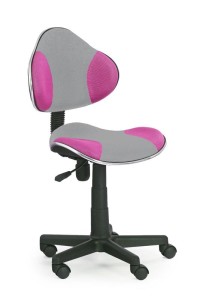 Fotel obrotowy dla dziewczynki, krzesło do biurka