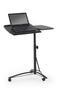 Stolik na laptopa, podstawka na kółkach, mobilne biurko