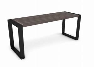 Duży stół tarasowy, ogrodowy drewniany, 180 cm palisander