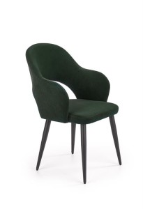 Zielone krzesło nowoczesny fotel do jadalni