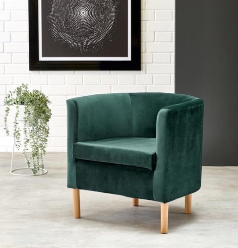 elegancki-zielony-fotel