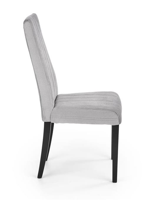 Bok-nowoczesnego-szarego-krzesła