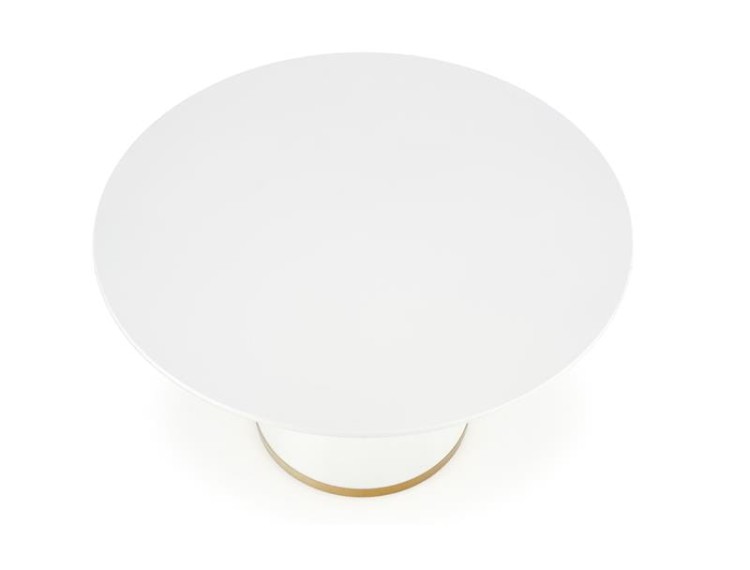 Okrągły-biały-blat-stołu