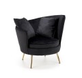 Czarny-fotel-wypoczynkowy-glamour