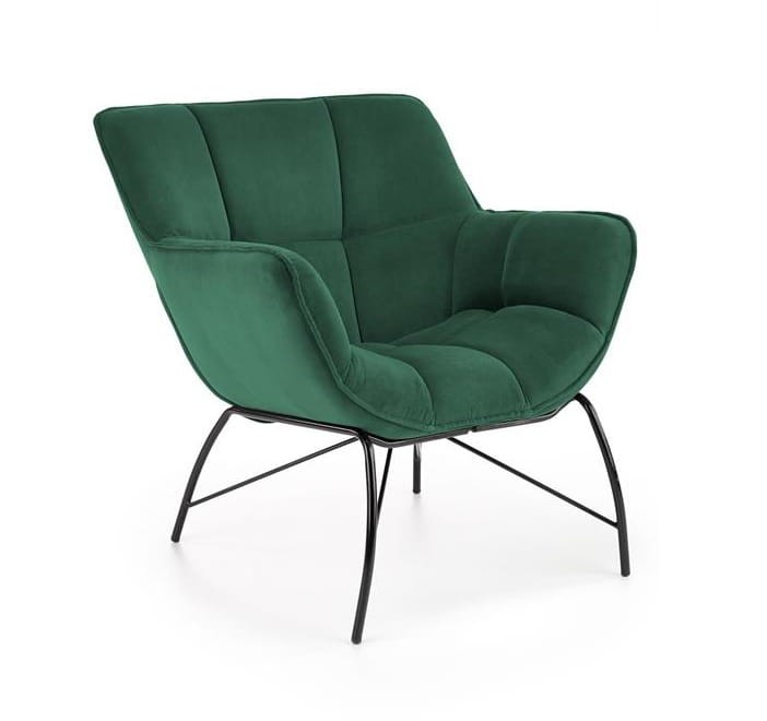 Zielony-fotel-wypoczynkowy