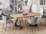 Industrialny stół do jadalni rozkładany 160÷200 cm