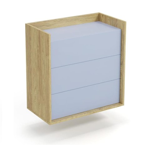 Komoda-z-szufladami-niebieskie-fronty