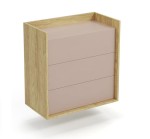 Komoda-z-szufladami-brudny-róż