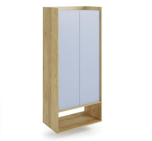 Młodzieżowa-szafa-z-niebieskimi-frontami