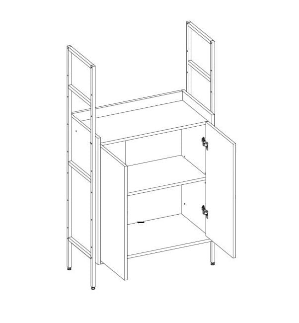 Wnętrze-szafki-z-półką