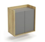 Biurowa-szafka-modułowa-szary-front