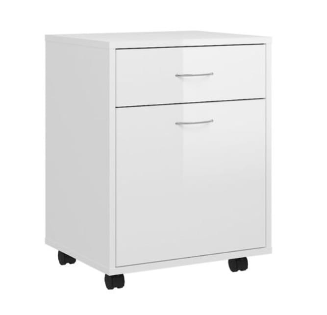 Szafka-nocna-na-kółkach-biel