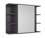 Szafka-łazienkowa-z-lustrem-szary-połysk