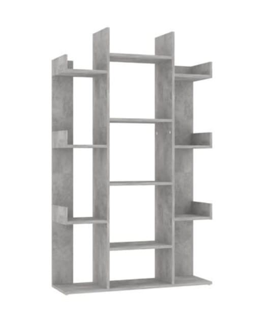 Nowoczesny-regał-na-książki-beton