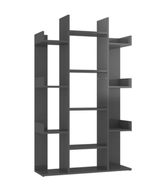 Domowa-biblioteczka-szary-połysk