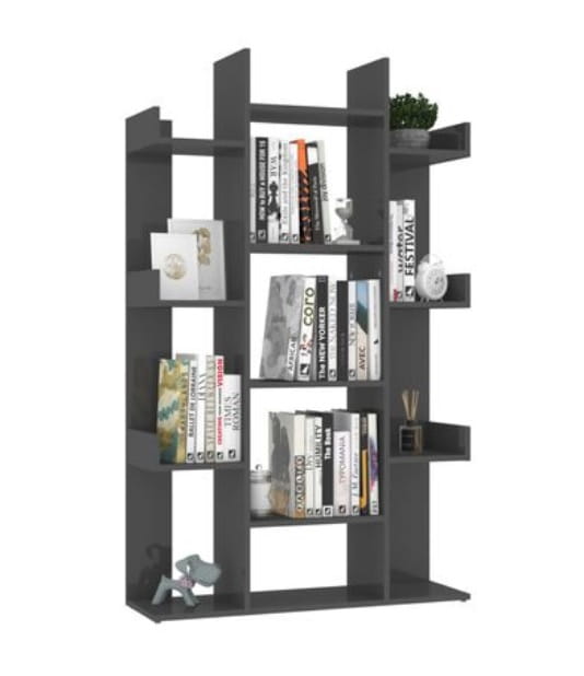 Półka-na-zdjęcia-i-ozdoby-szary-połysk