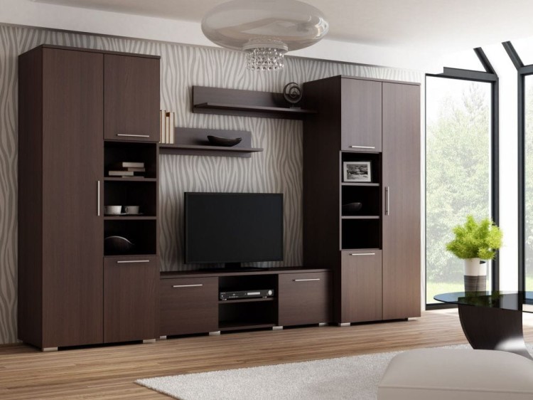 Meblościanka-z-szafami-wenge