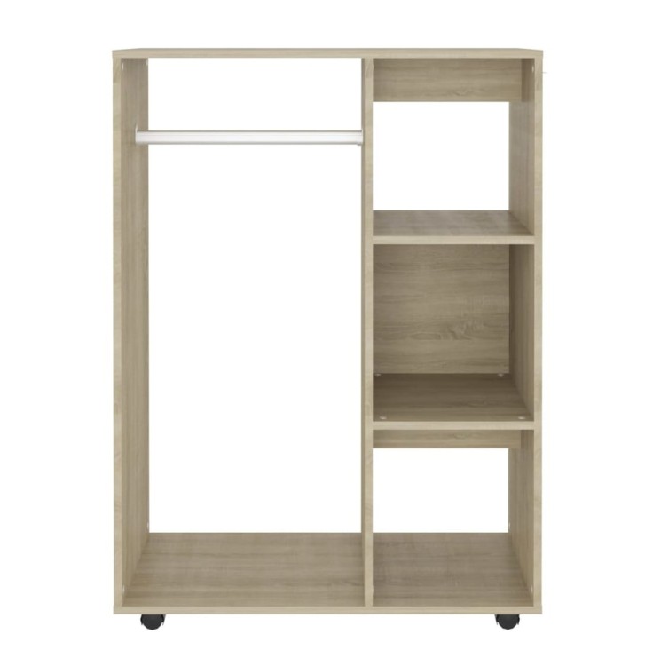 Szafka-z-wieszakiem-półkami-sonoma