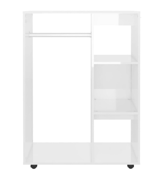 Komoda-do-garderoby-biały-połysk