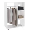 Otwarta-szafka-na-ubrania-biały-połysk