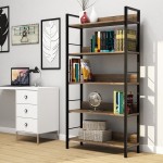 Duży regał na książki industrialna półka 175 cm