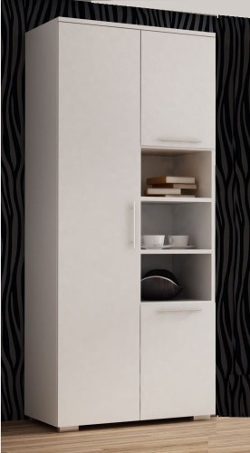 Szafa-biała-z-półkami