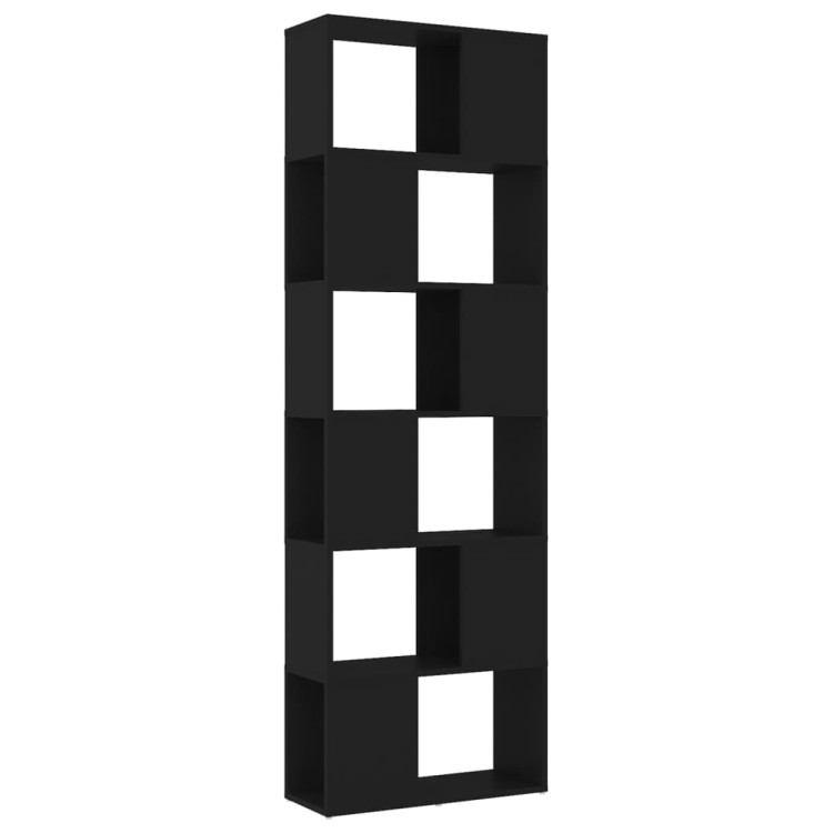 Czarna-półka-z-przegrodami