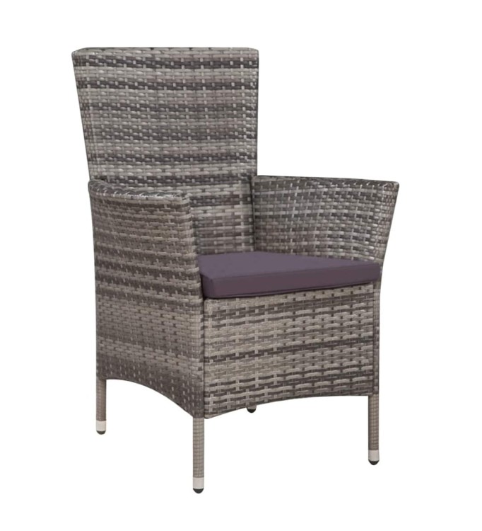 Ogrodowe-krzesło-z-poduszką-szare