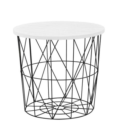 Kosz-na-poduszki-czarno-biały-metalowy