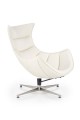 Skórzany-fotel-jajo-biały