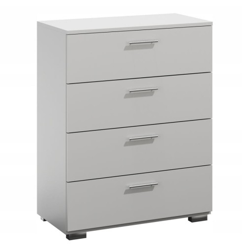 Komoda-4-szuflady-biała-80-cm