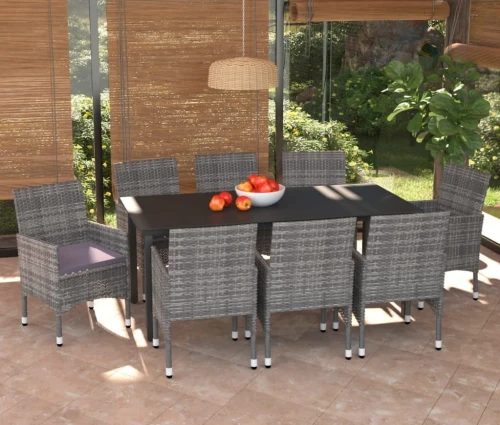 Szare-meble-ogrodowe-rattan