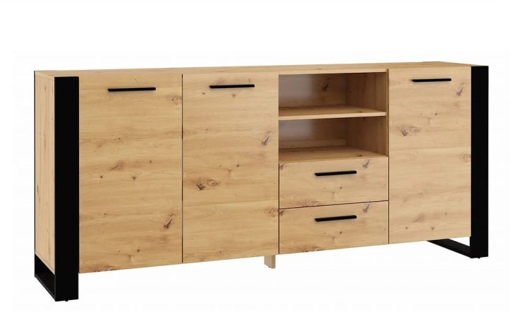 Industrialna-komoda-z-półkami-artisan