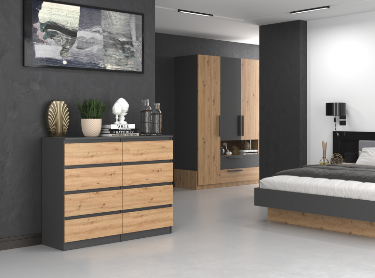 komoda-z-szufladami-w-aranżacji