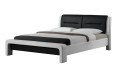 Łóżko-podwójne-biało-czarne