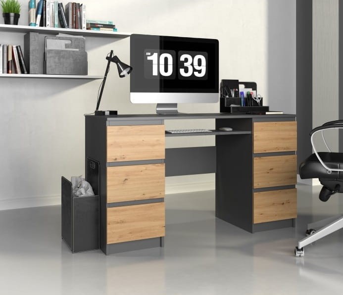 biurko-komputerowe-z-szufladami-antracyt