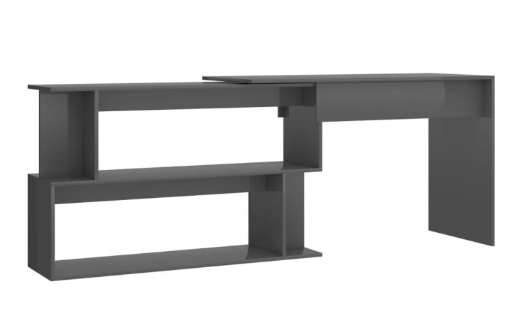 biurko-narożne-szary-połysk